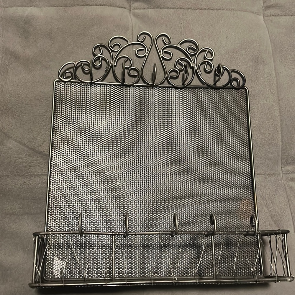 Black Earring & Jewelry Organizer